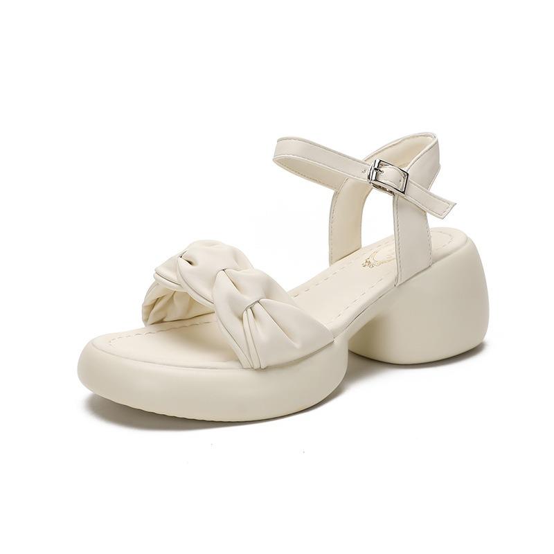 Vânt fierbinte vară noi sandale de modă pentru femei platformă muffin pantofi de plajă versatil curea cu un singur cuvânt pantofi de damă