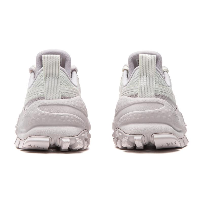 Li Ning Outdoor CF Tracing, Forest Environment Outdoor Hiking Shoes Women's White Chalk Gray AHCW028-5