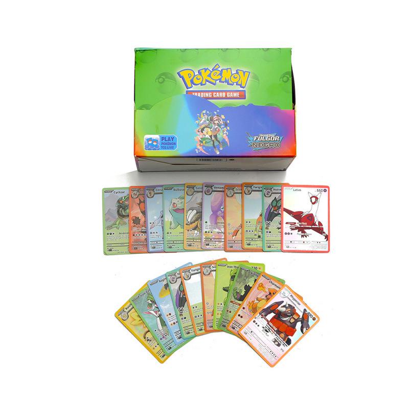 English Version Pikachu Anime Pokemon Blind Box Cards