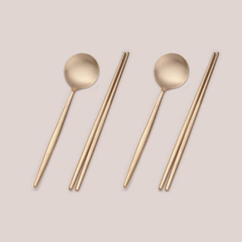 Korean cutlery set for 2