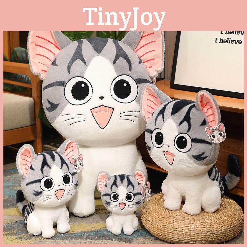 Plush Cartoon Cat Toy Animal Stuffed Birthday Holiday Gift Throw Pillow Doll
