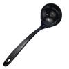 Thickened Long Handle Disposable Plastic Soup Spoon with Colander Design for Takeaway