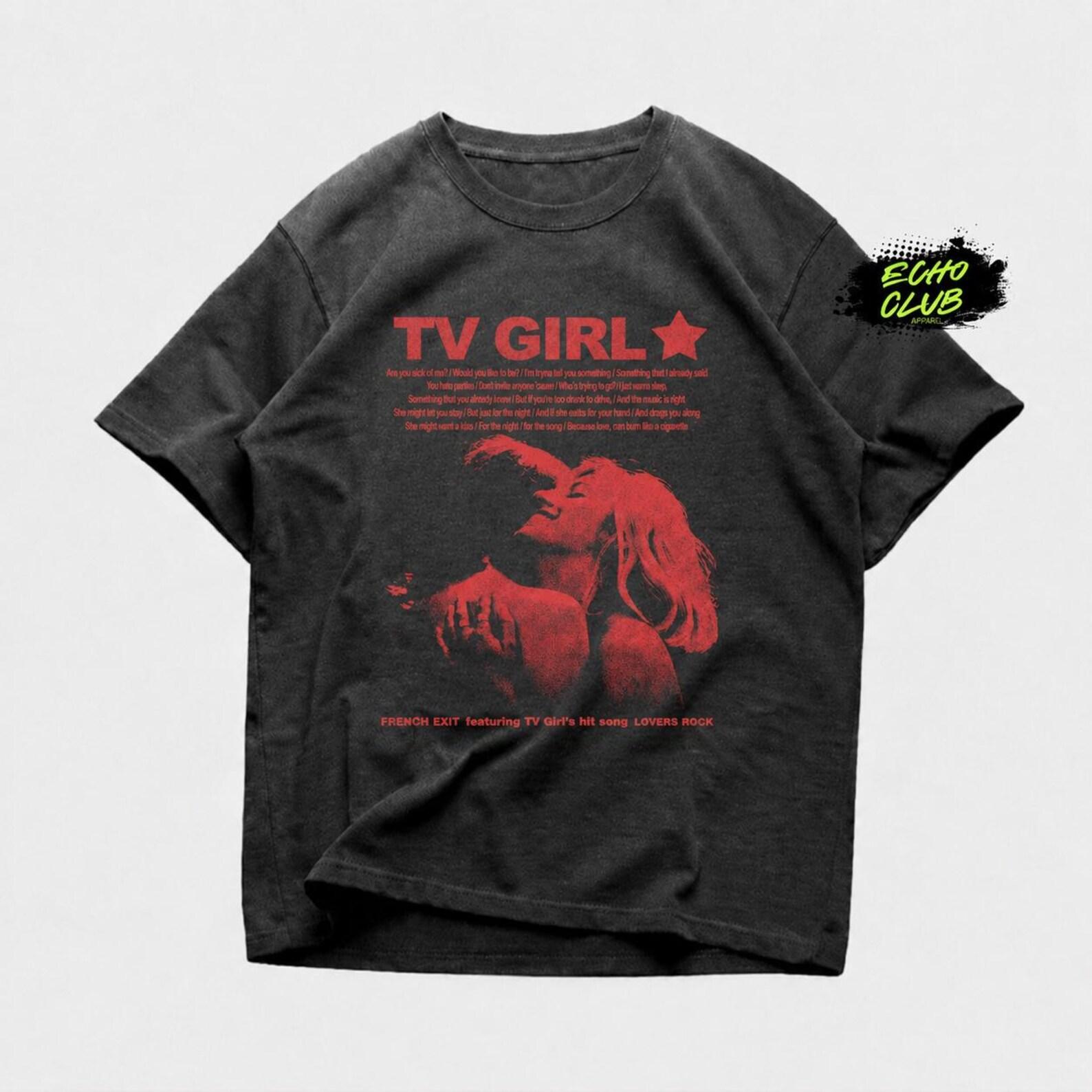TV Girl Lovers Rock Concert Tee, French Exit Music Graphic Shirt S