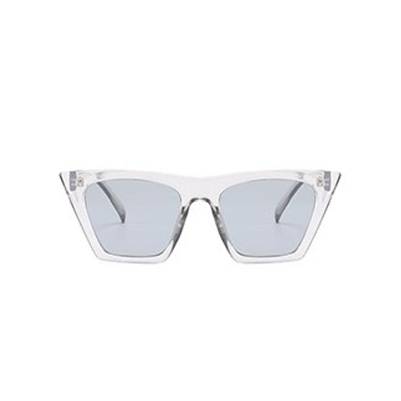 Twooo 113003 New Fashion Square Colorful Plastic Frame Women Sunglasses 2022