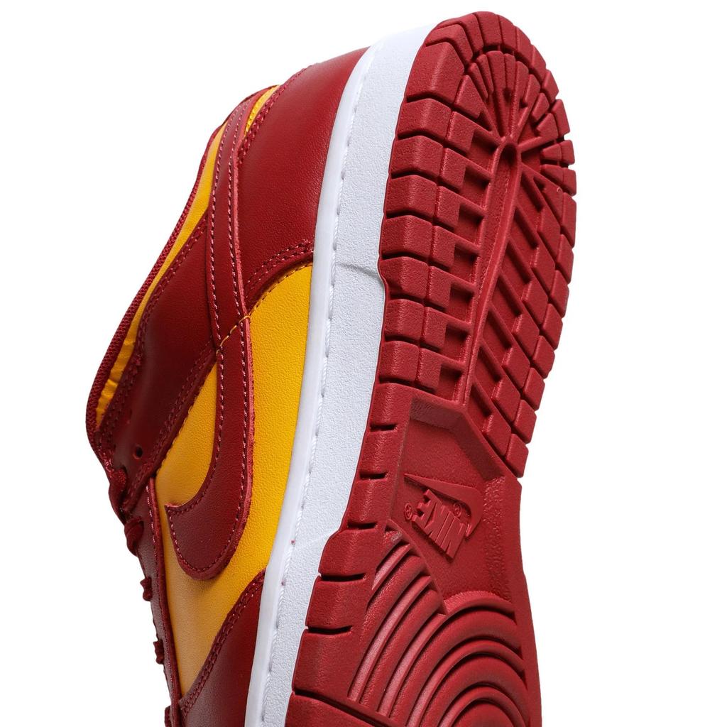 Nike Dunk Low 'USC' (Unisex) Midas Gold / Tough Red / White Skate Shoes DD1391 701