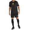 Puma Borussia Dortmund Logo Print Sport Round Neck Short Sleeve T-Shirt Unisex Tops Black 764297-02