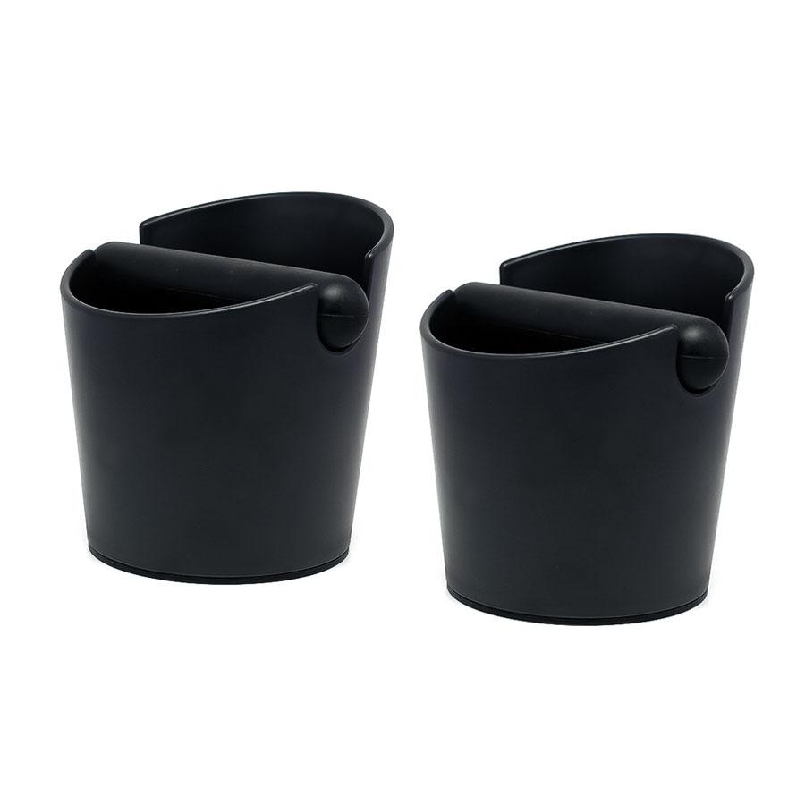 Coffee Knock Box 4.7 Inch Shock-Absorbent Durable Barista Style Knock Box With Removable Knock Bar and Non-Slip Base Gift Round