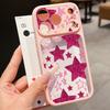 Colorful Stars Print Phone Case For iPhone 17 Pro Max For iPhone 16 15 14 13 Pro Max Luxury Hybrid TPU+PC Clear Back Hard Cover