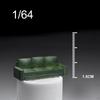 1/64 Mini Ornaments Miniature Figurines Model Indoors and Outdoors Decor Accessory Fine Workmanship