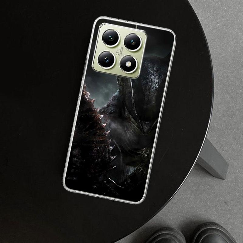 Bloodborne Game Phone Case Cover for Xiaomi Redmi Note 15 14 13 12 11 Pro Plus 14S 12S 11S 11T 11E 10S 10 Customized Fundas Redm