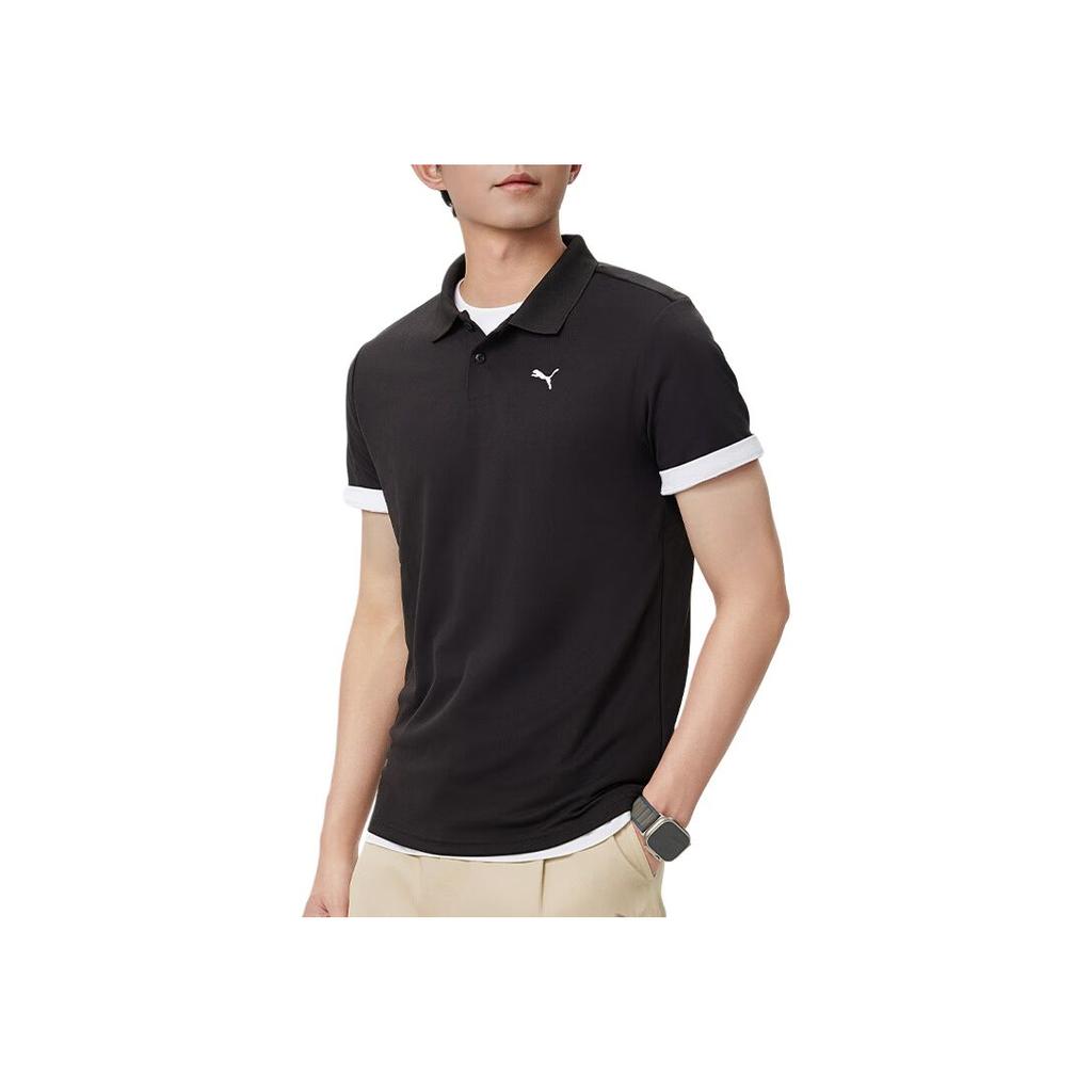 Puma Performance Moisture-Wicking Slim Fit Polo Shirt Men tops 528700-01