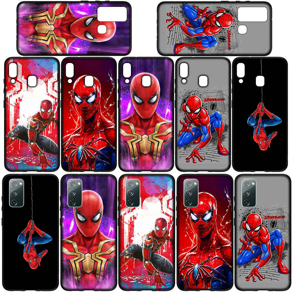Handyhülle für iPhone 17 16 15 Xiaomi Poco F8 F7 X7 X6 M8 C85 C75 C71 Redmi Note 14 13 12 11 Pro Max A3 14C 13C 15C Comics Spiderman Spider Man Hülle