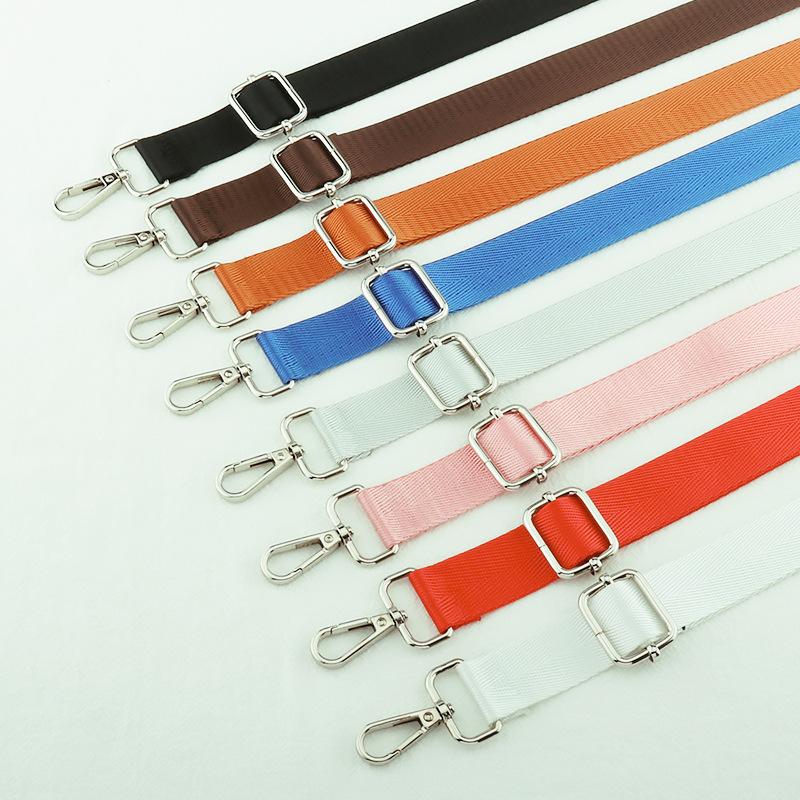 1.3M Long Shoulder Bag Strap Fashion Wide Replacement Strap For Bags Nylon Woman Messenger Accessories Bag Correa De Repuesto