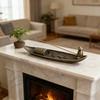 Boat Shape Incense Holder Metal Incense Censer Ancient Style Incense Stick Burner  Meditation Space