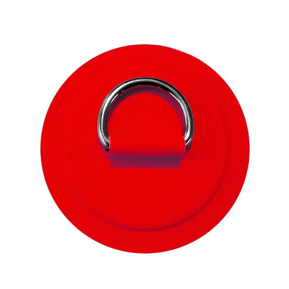 1PC Surfboard Dinghy Boat PVC Patch Stainless Steel D Ring Deck Rigging Rope Ring Buckle Kayaking Inflatable Boat Accessories
