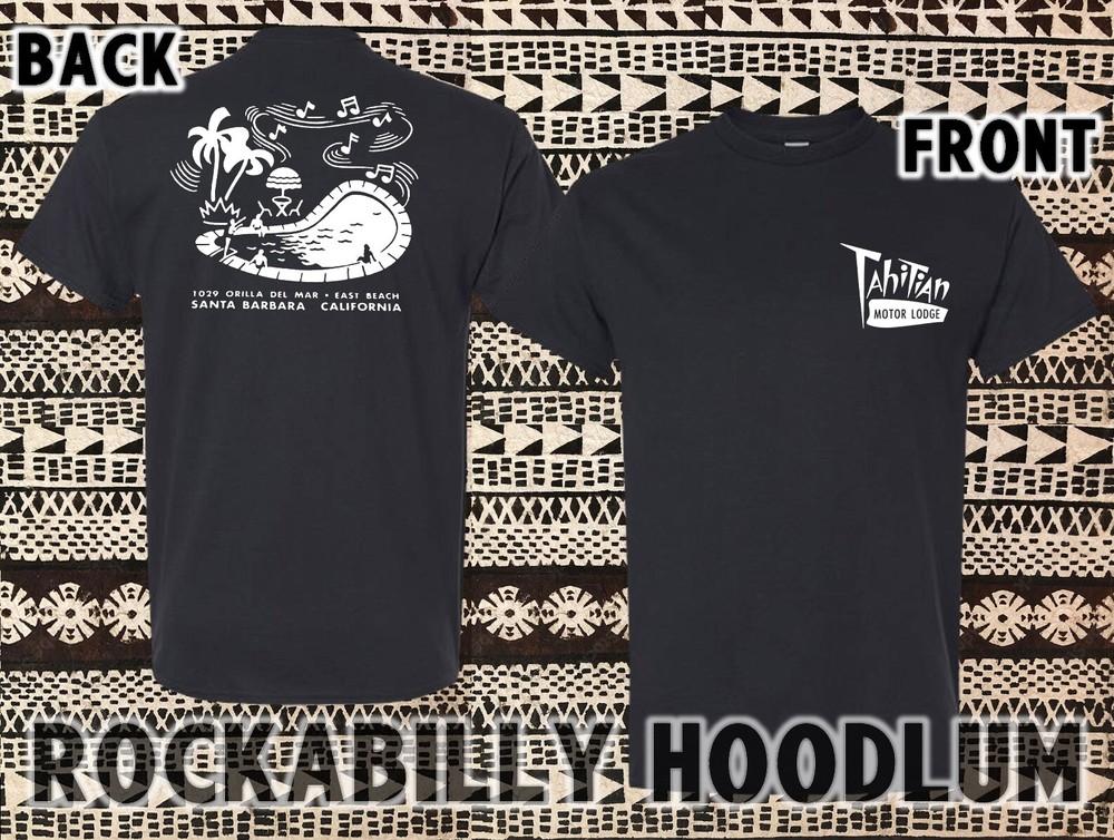 

Retro Tiki Art Tee T Shirt Bar Mug Restaurant Motel Hotel Tahitian Motor Lodge 2XL