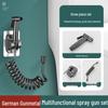 High-Pressure Stainless Steel Toilet Bidet Spray Set with Angle Valve