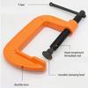 Adjustable 2 in G Clamp For Home Projects durablity Corrosion Construction