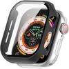 2in1 Case + Tempered Glass for Apple Watch 10/11 46MM, Black