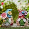 Desk Miniatures Resin Gnome Crafts Funny Ornament Christmas Resin Figure  Easter