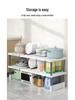 Multifunctional Kitchen Storage Rack: Extendable Tiered Shelves for Cupboards