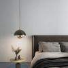 Scandinavian minimalist style bedroom bedside small chandelier creative lift function hand swept open light restaurant chandelie