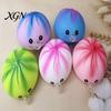 Steamed Bun Sensory Toy Bubble Blowing Cartoon Dumpling Pinch Squeeze Stress Ball Fidget Relief Hand Exercise Relaxation Tool Anti-stress