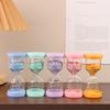 1Pc 3/5/10/15/30 Minutes Colorful Sandglass Children Kid Gift Toy Sand Timer Hour Glass Home Decoration Sand Clock