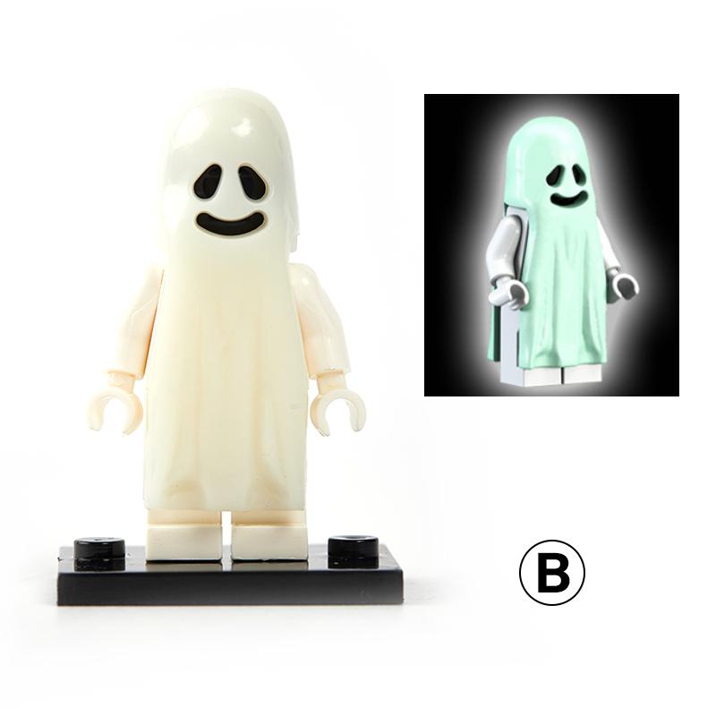 Factory Outlet!!! Building Block Toys Bricks Horror Halloween Ghost Skeleton Ghostbusters Stay Puft Alien Joker Gift For Kids