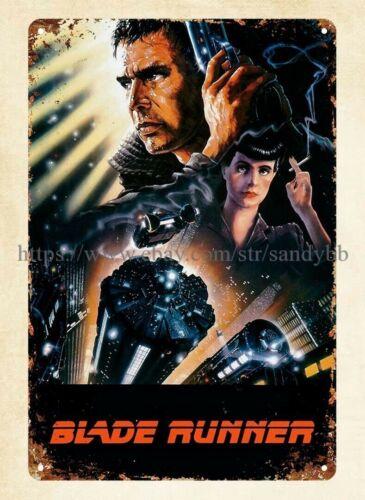 Blade Runner movie poster metal tin sign discount wall decorAluminum 20x30cm(7.8x11.8inch)