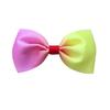 Gradient Rainbow Multicolor Bow Hair Tie & Clip for Girls and Babies