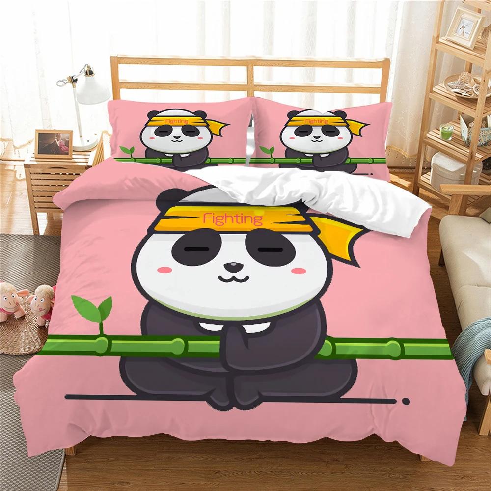 3D Sengetøy Sett Soverom Dynetrekk Sengetøy Sigle Twin Høy Kvalitet Tegneserie Barn Jente Hjem Sengetepper Dynetrekk