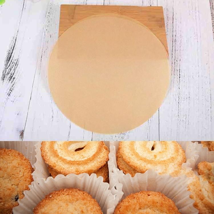 100Pcs Disposables Cake Liners Bakings Paper Liners Cake Pans Liners Circle