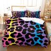 3D Digital Printing Leopard Print Series Three-Piece Set To Print Bedding Kit