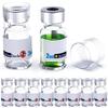 Sterile Empty Vials With Reuse Cap And 13 /20 mm Self Healing Injection Port,Buckle Glass Vials ,Sterile Package,Clear