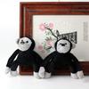 Plush Little Charming Monkey Keychain Soft Toy Black 12cm Gorilla