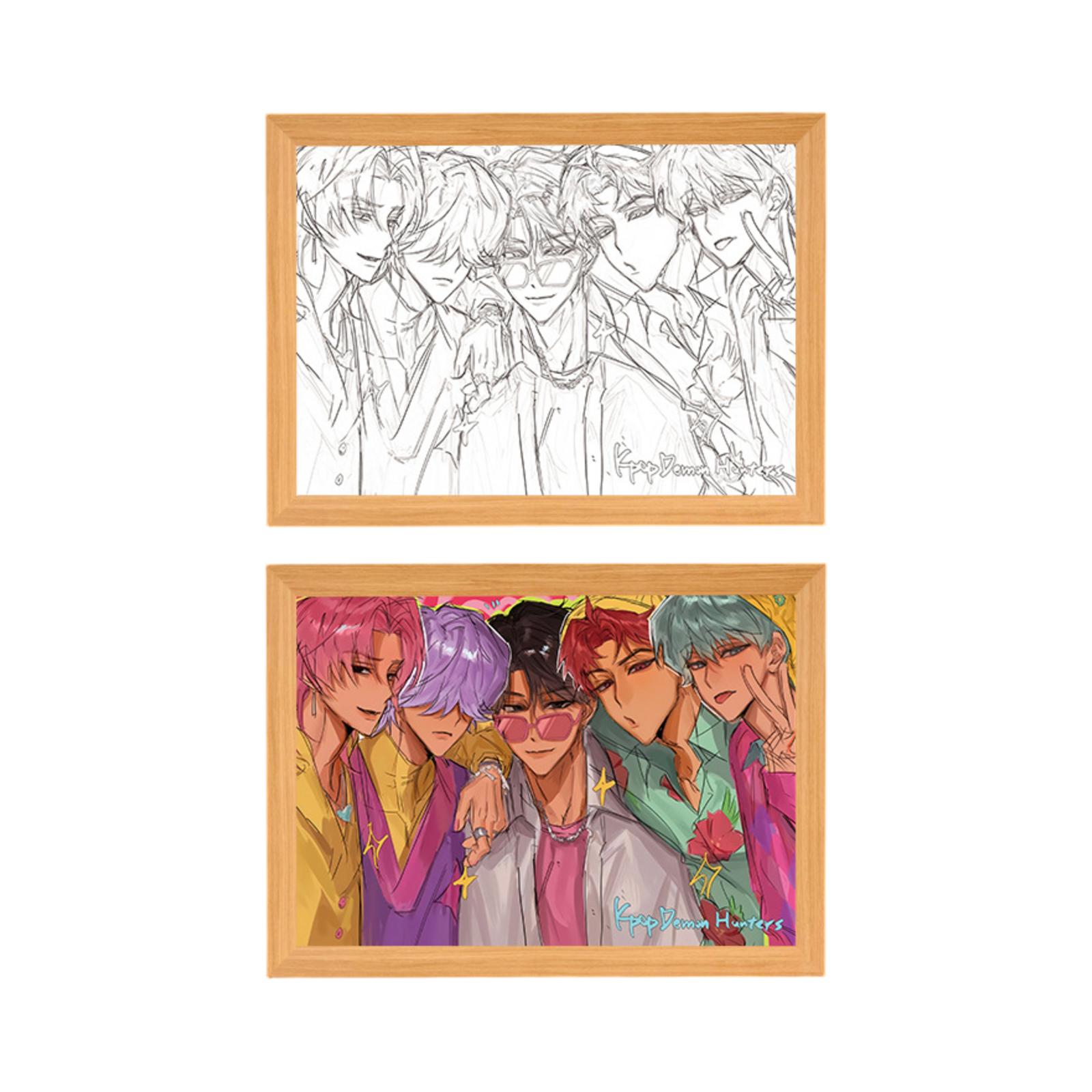 

Второе измерение Декоративная живопись Атмосферный свет Спальня Креативные украшения Праздничный подарок Преданный фанатский мерч One Size