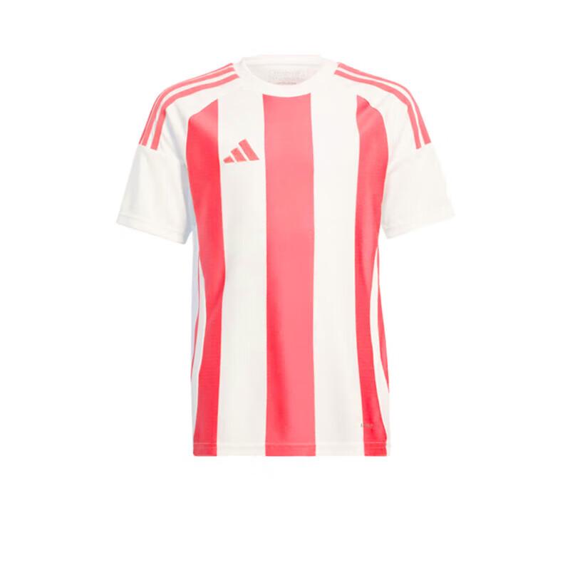 New Adidas T Shirt Red White Teenagers IW2133