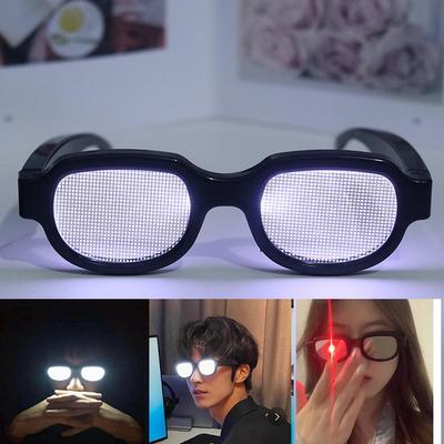LED Svítící Párty Brýle - Styl Conan, Hloupé a Vtipné pro Představení a Dárky
