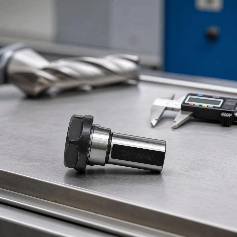50Mm Length Milling Extension Rod C3/4 Shank Collet Chuck Tool Holder  For Milling Machine