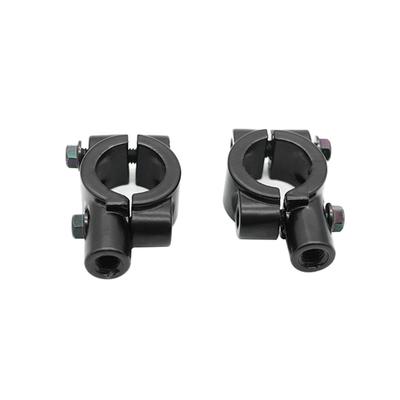 Handlebar Mirror Mount Clamp Aluminum Handlebar Rearview Side Mirrors Adapter Holder Clamp Universal for Bicycle