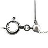 Pendant top Silver Women Pearl used