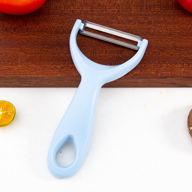 Stainless Steel Multi-Purpose Peeler: Fruits, Vegetables, Melon, Potato, Apple, Paring Knife.