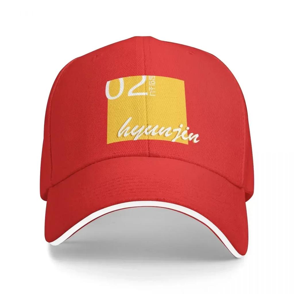 Loona Hyunjin 02 Logo Baseball Cap Sunhat Uv Protection Solar Hat Unique Hats Designer Unisex Womens
