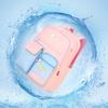 2 Size Primary Backpack with Pendant for Girls Aged 6-12 Lightweight Children's Backpacks Contrasting Color Student School Bags