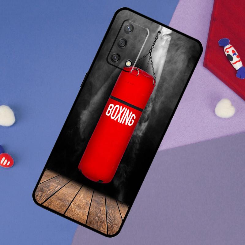 Boxing Art Case For Oppo A5 Pro A6 A57 A17 A78 A54 A74 A94 A76 A16 A96 A18 A40 A60 A80 A38 A58 A98 A15