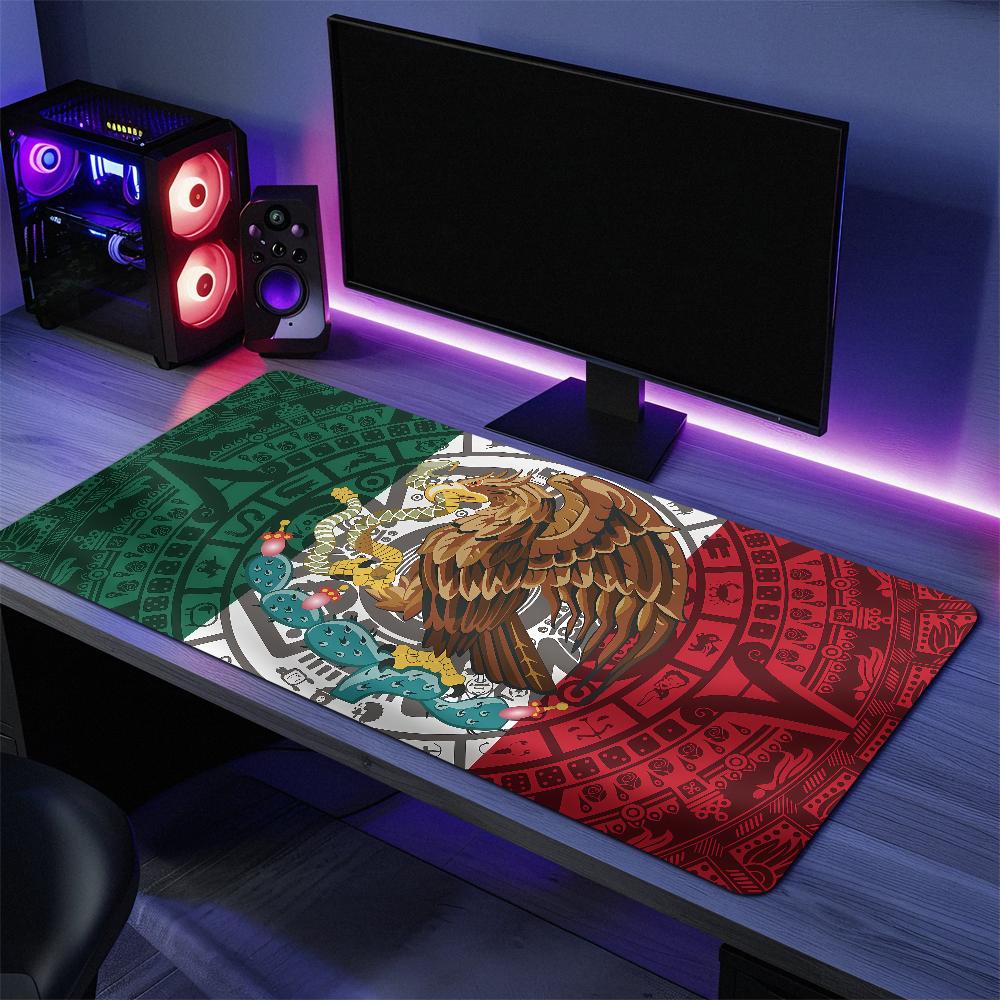 Aguila Grande Mexican Style s Mouse Pad Large Desk Mat Keyboard Ergonomic Office Rubber PC Nonslip Antifray Home Custom