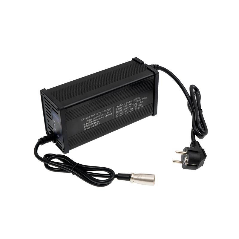 48V 60V 72V 5A 8A 10A 12A 15A 20A Lithium ion Charger 13S 16S 20S 54.6V 67.2V 84V High-power Intelligent &Display Metal Shell