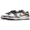 Nike Dunk Cushioning Low top Skateboard Shoes Women's Black Gold CW1590-100(Team82-S-BOX)