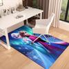 1pc. Elsa & Anna Frozen Princess Carpet - Home Decor Rug, Office Mat, Chair Cover, Outdoor Blanket, Gift for z049024